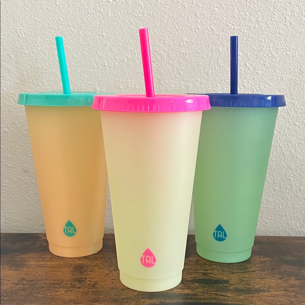 TAL Tumbler Colorful Plastic 24oz Travel Kids Gifting